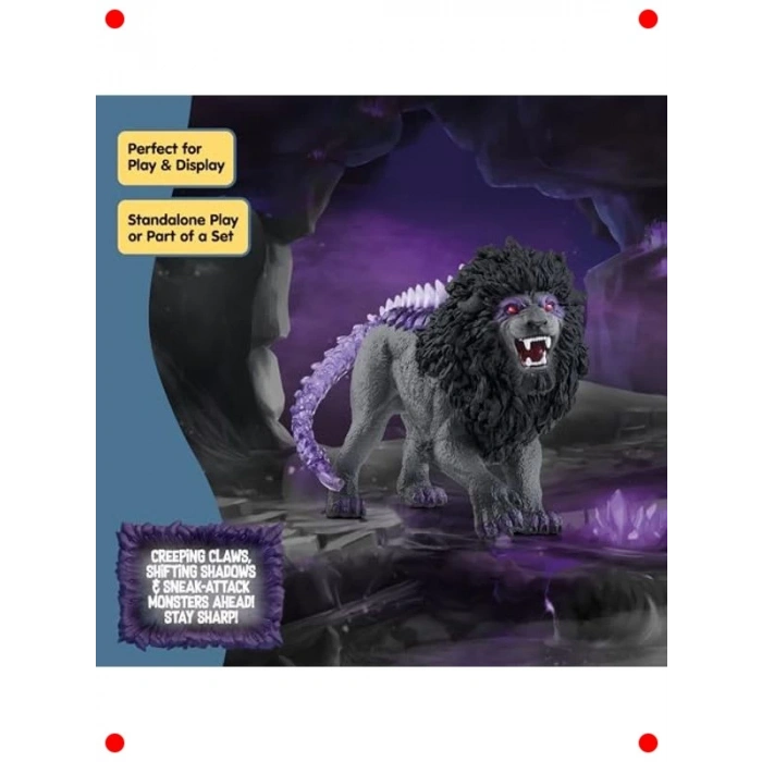 Gerçekçi Gölge Aslan Figürü