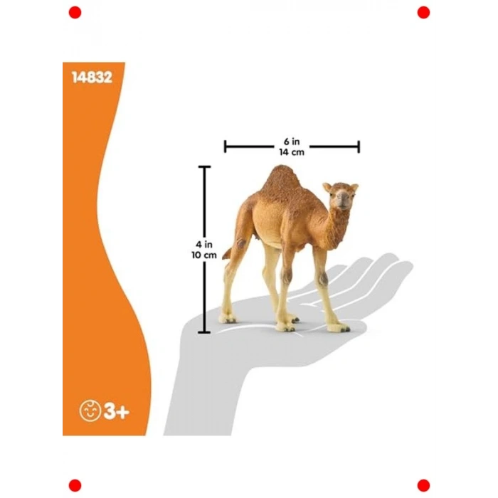 Gerçekçi Hörgüçlü Deve Oyuncak Figürü