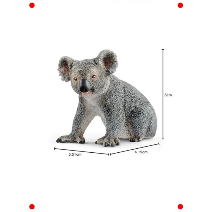 Gerçekçi Koala Oyuncak Figürü - Koleksiyonluk