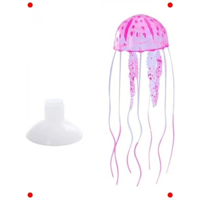 Gerçekçi Yapay Deniz Anası Akvaryum Dekoru (2 Adet)