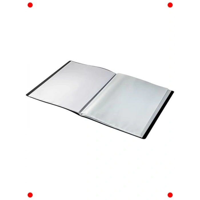 Geri Dönüştürülmüş Sunum Dosyası A4 PP Siyah