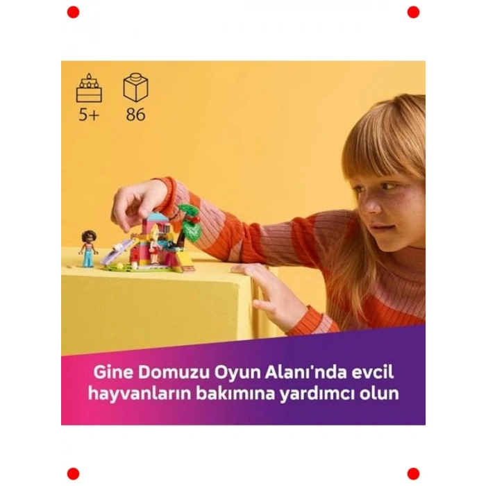 Ginepig Oyun Parkı Temalı Yapım Seti (86 Parça)