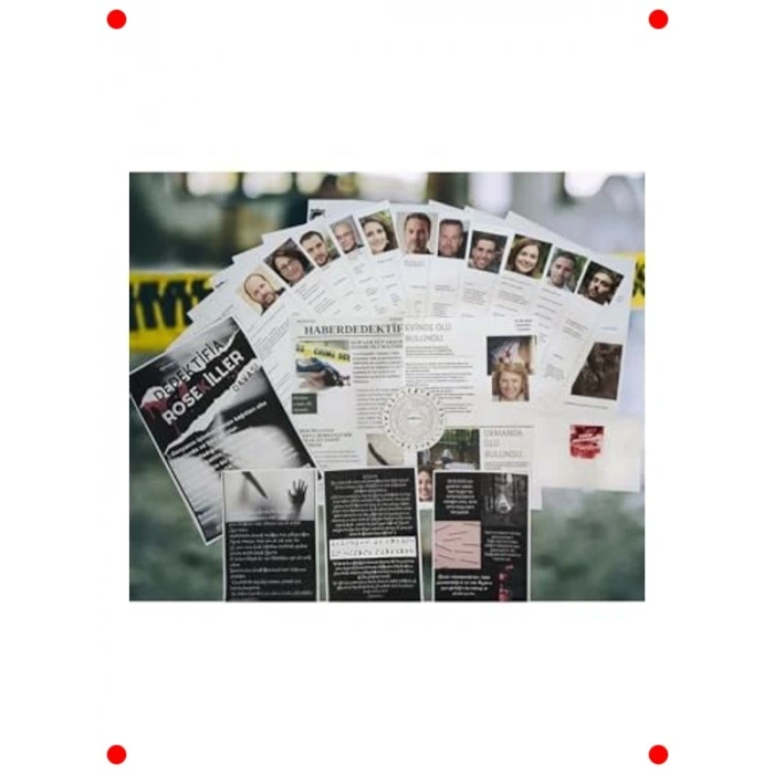 Gizemli Seri Cinayet Dedektiflik Masa Oyunu