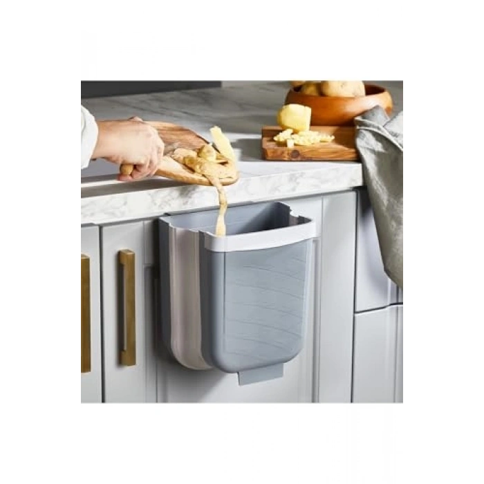 Gizlenebilir Katlanabilir Mutfak Çöp Kovası, Dolap İçi Kullanım