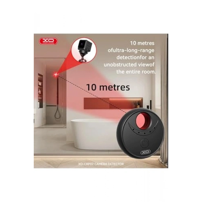 Gizli Kamera Dedektörü, Kızılötesi, USB-C Şarjlı