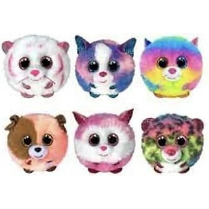 Gizmo Cat Puffies Peluş, Çok Renkli Tasarım