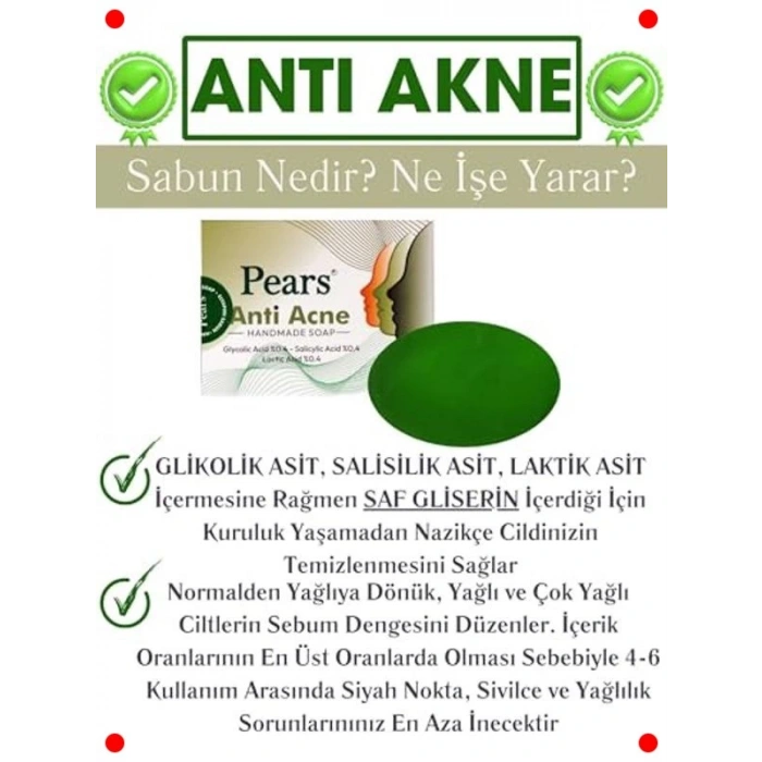 Gliserinli Akne Karşıtı Sabun 120 gr