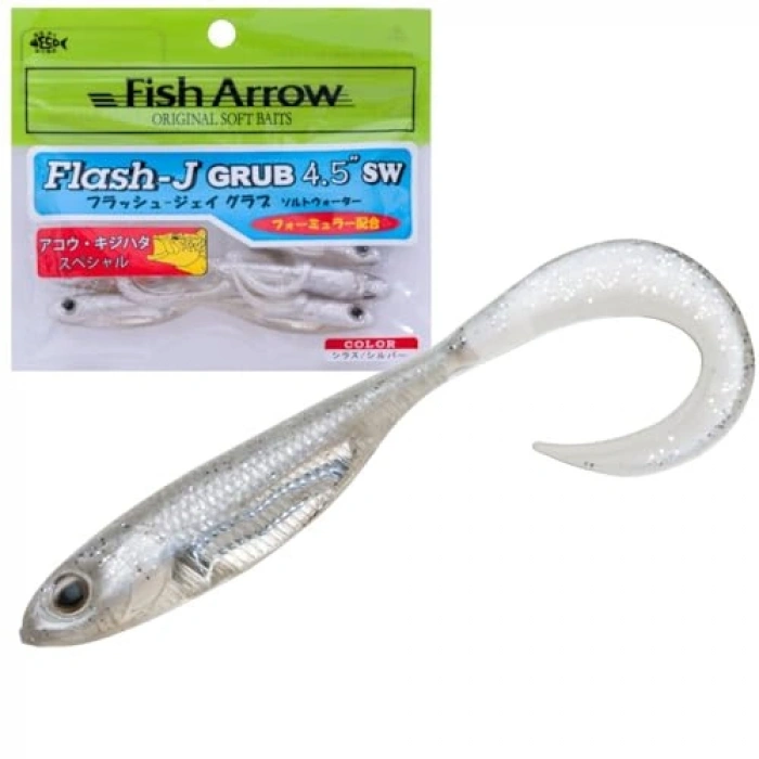 Glow NGE/Silver Renkli 4.5 inç Olta, 5 Adet Paket