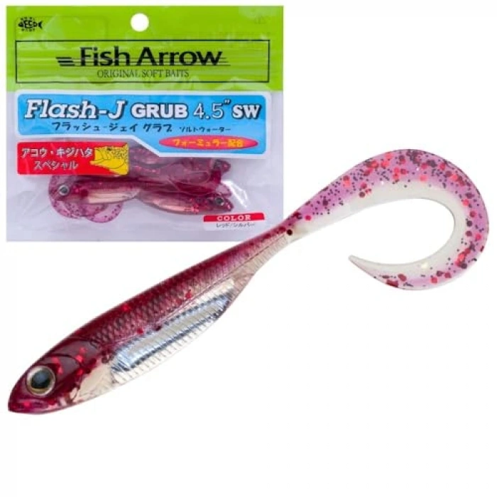 Glow NGE/Silver Renkli 4.5 inç Olta, 5 Adet Paket