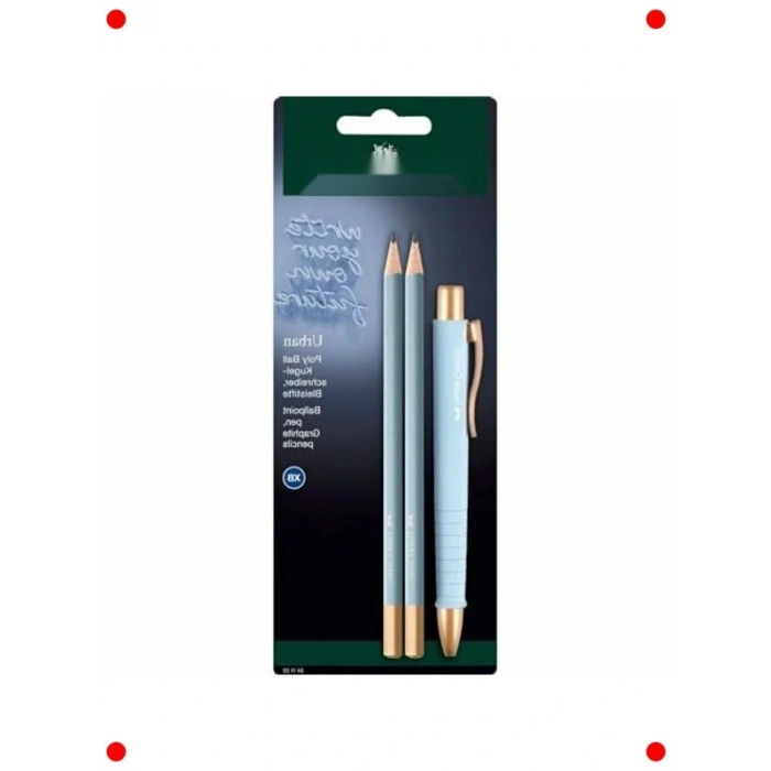Gök Mavisi Kalem Seti, Tükenmez ve Kurşun Kalemler
