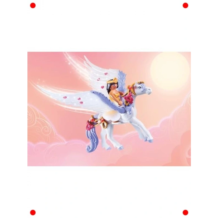 Gökkuşaklı Pegasus Büyülü Oyun Seti (4+ Yaş)