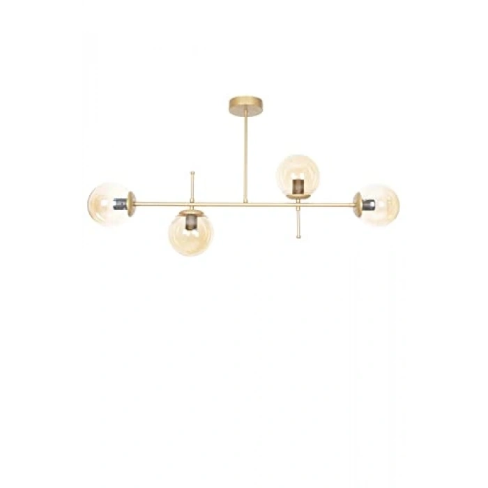 Gold Renkli Modern Tasarım Tavan Avizesi, Lüks Görünüm