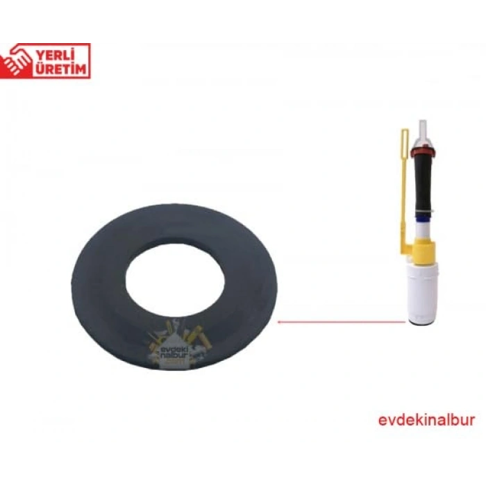 Gömme Rezervuar Conta, Şeffaf Beyaz Silikon