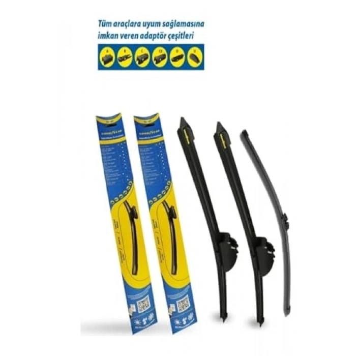 Good Year Volkswagen Caddy (2007-2014) Ön Ve Arka Muz Silecek Takımı