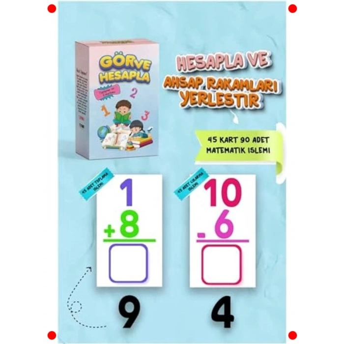 Görsel Matematik Öğrenme Oyunu (Toplama ve Çıkarma)