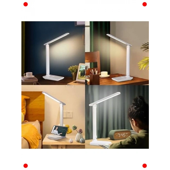 Göz Dostu LED Masa Lambası - Kısılabilir ve Renkli
