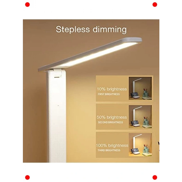 Göz Dostu LED Masa Lambası - Kısılabilir ve Renkli