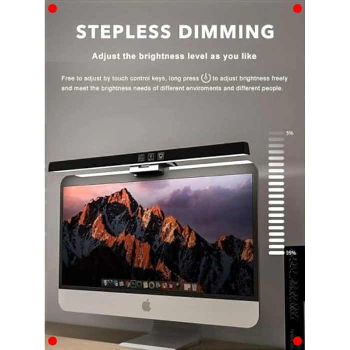 Göz Korumalı LED Monitör Lambası, 50cm