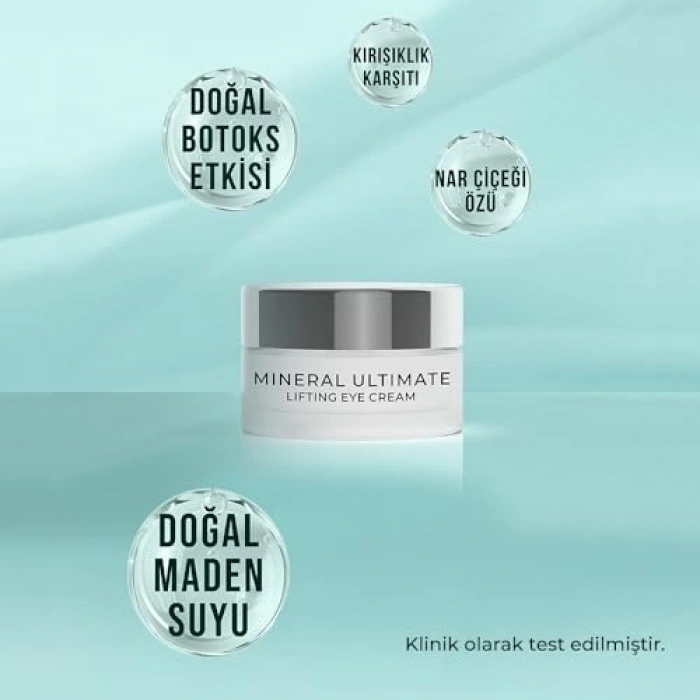 Göz Kremi, 20 ml Kolajen ve Hyaluronik Asit İçerir