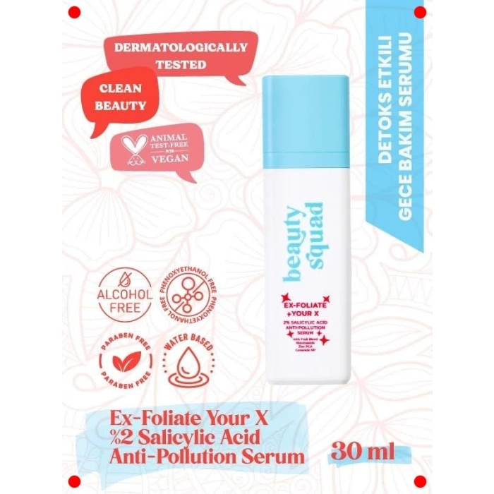 Gözenek Sıkılaştırıcı Salisilik Asit Serum %2