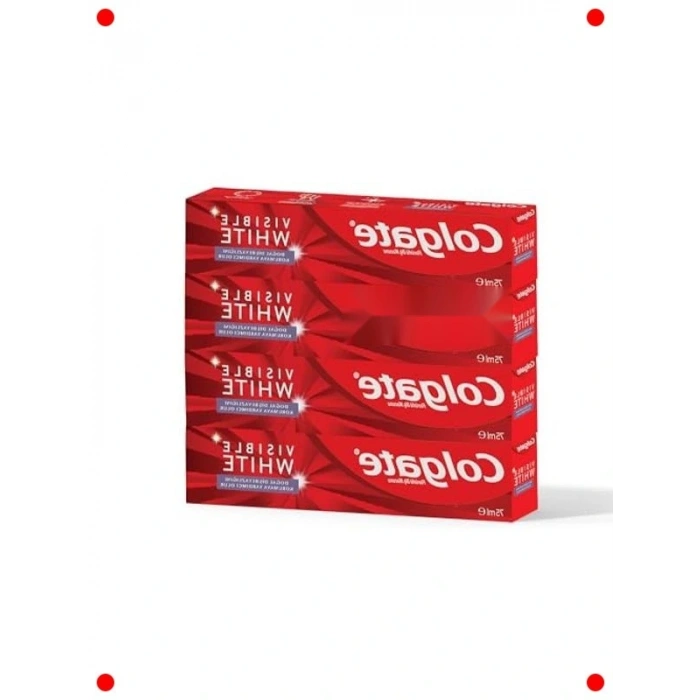 Gözle Görülür Beyazlatıcı Diş Macunu Seti (4x75ml)