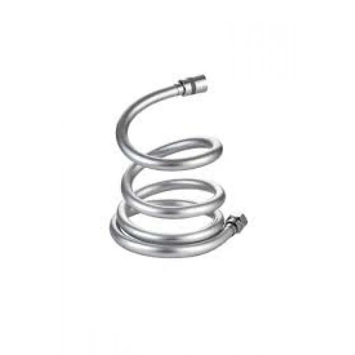 Gri Paslanmaz Duş Hortumu, 150 cm Uzunluk, Kaliteli PVC