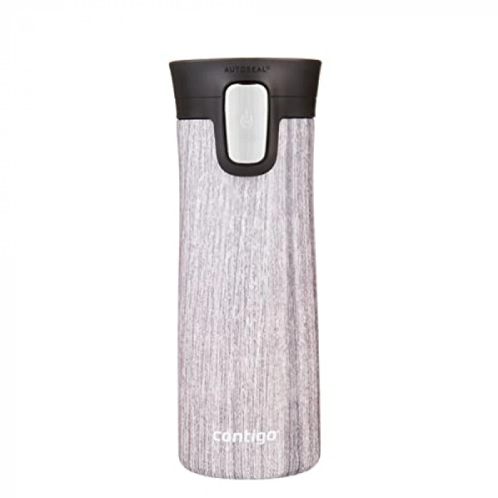 Gri Renkli 420 ml Kapasiteli Paslanmaz Çelik Termo Kupa