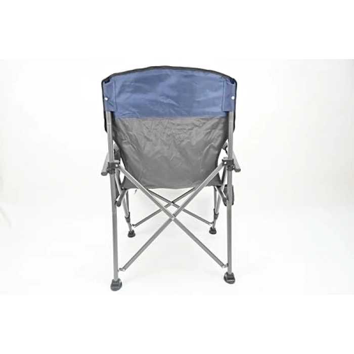 Gri Renkli Lüks Kamp Sandalyesi, Rahat Tasarım