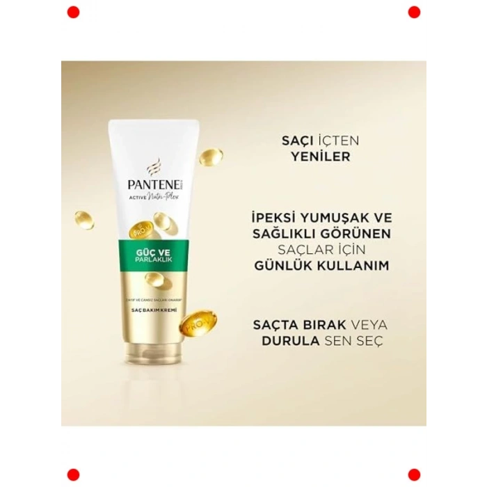 Güç ve Parlaklık Veren Saç Bakım Kremi 275 ml