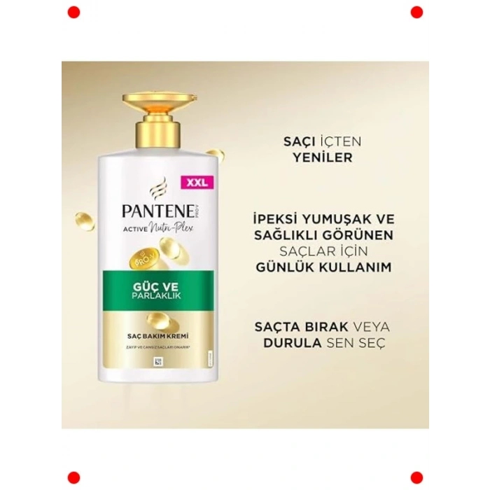 Güç ve Parlaklık Veren Saç Kremi 500 ml