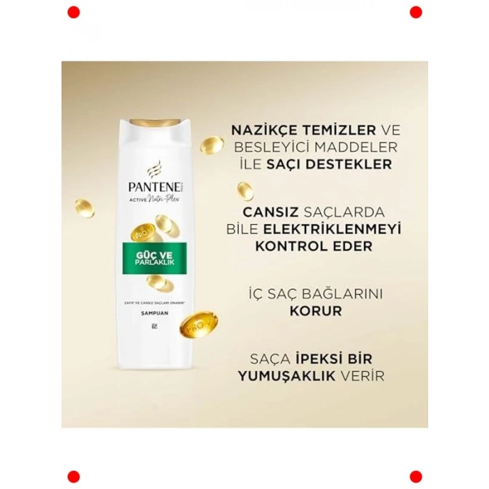 Güç ve Parlaklık Veren Şampuan 325 ml