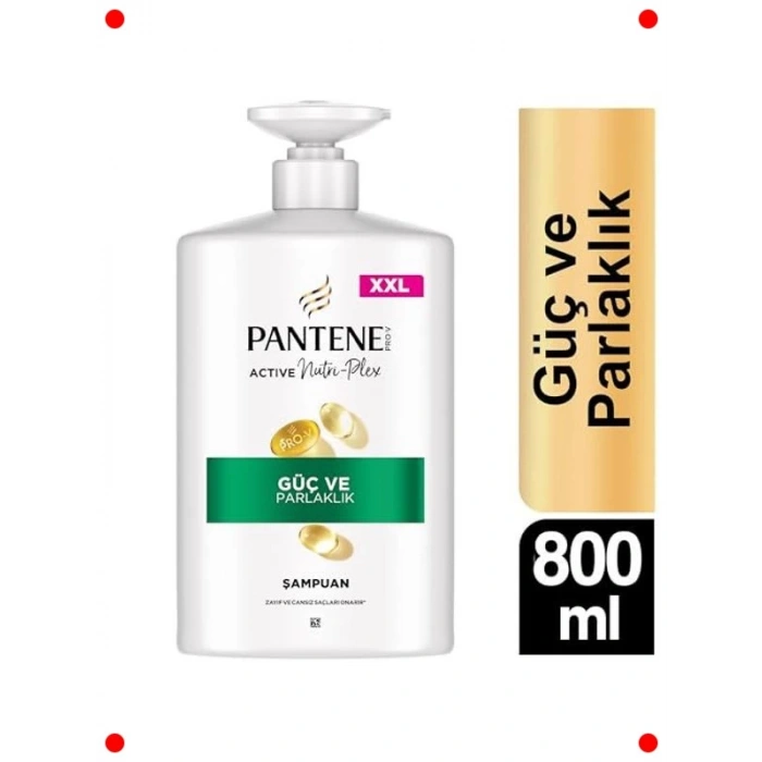 Güç ve Parlaklık Veren Şampuan 800 ml