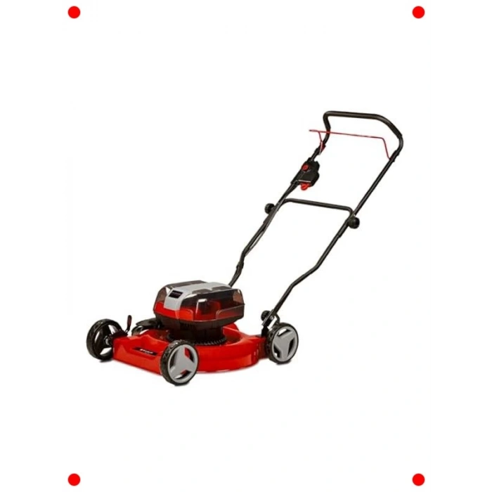 Güçlü Akülü Çim Biçme Makinesi 48cm Malçlama