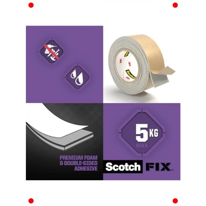 Güçlü Ayna Montaj Bandı