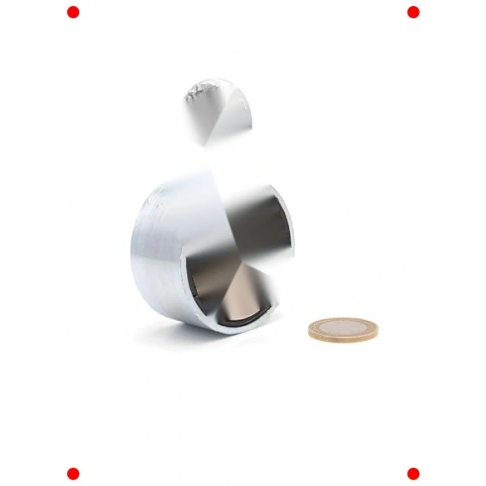 Güçlü Çift Taraflı Mıknatıs Ø60mm