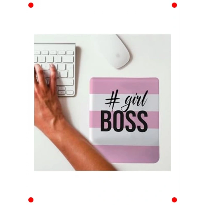 Güçlü Kadın Temalı Mouse Altlığı