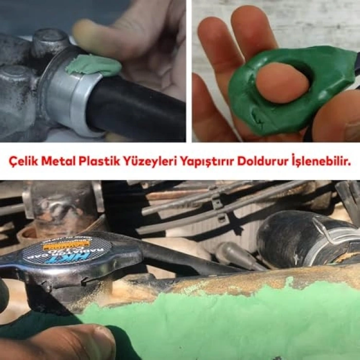 Güçlü Metal Plastik Yapıştırıcı, Çelik 404, İşlenebilir