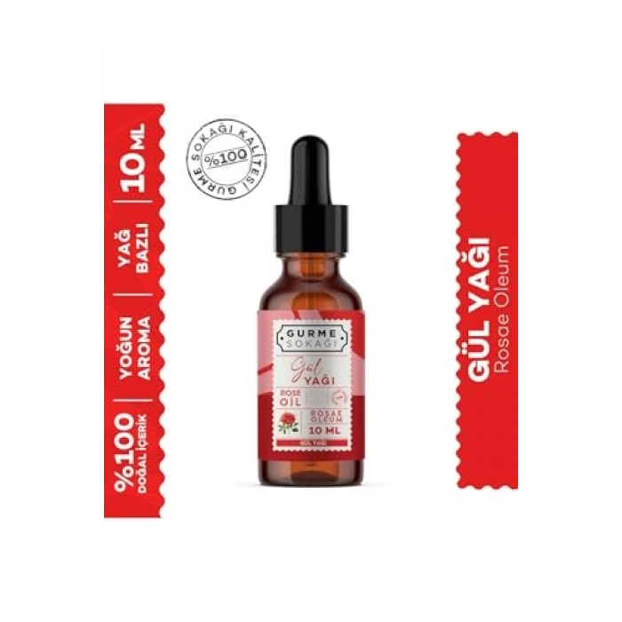 Gül Aromalı Yağ 10 ml - Aromaterapi ve rahatlama sağlar