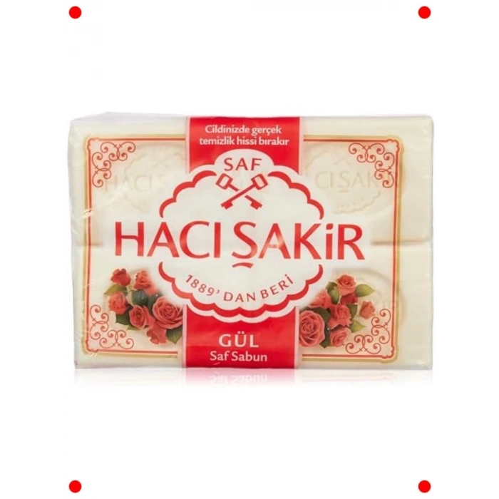 Gül Kokulu Kalıp Sabun (4 Adet)