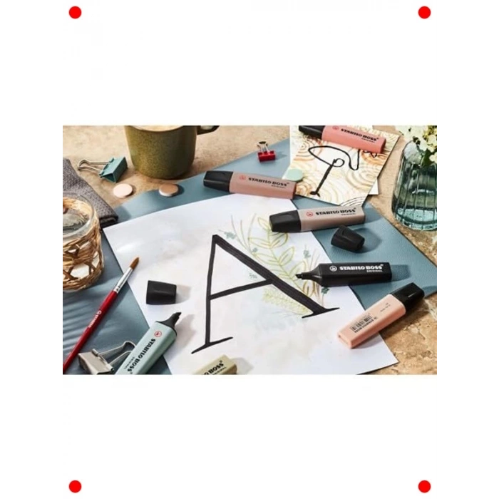 Gül Kurusu Rengi Fosforlu Kalem