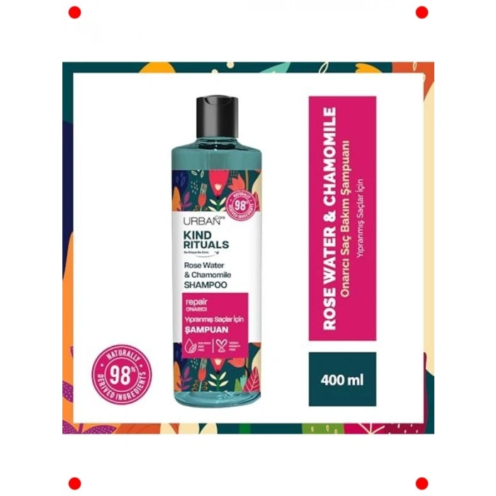 Gül Suyu & Papatya Özlü Şampuan (400 ml)