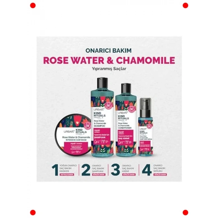 Gül Suyu & Papatya Saç Bakım Serumu 100 ML