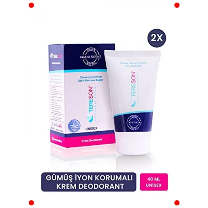 Gümüş İyonlu Koruyucu Krem Deodorant - 40 ml