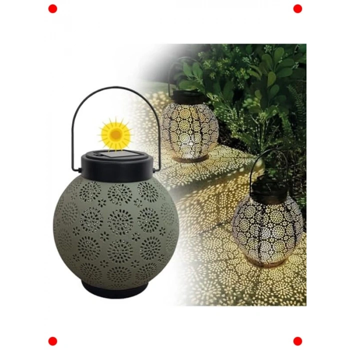 Güneş Enerjili Askılı Dekoratif Bahçe Feneri