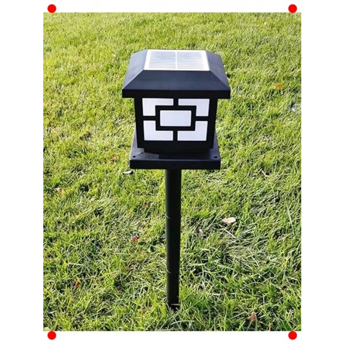 Güneş Enerjili Bahçe Küp Aydınlatması 2 Modlu