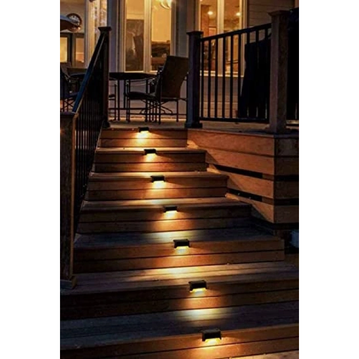 Güneş Enerjili Bahçe Lambası, 4lü Set, Led Aydınlatma