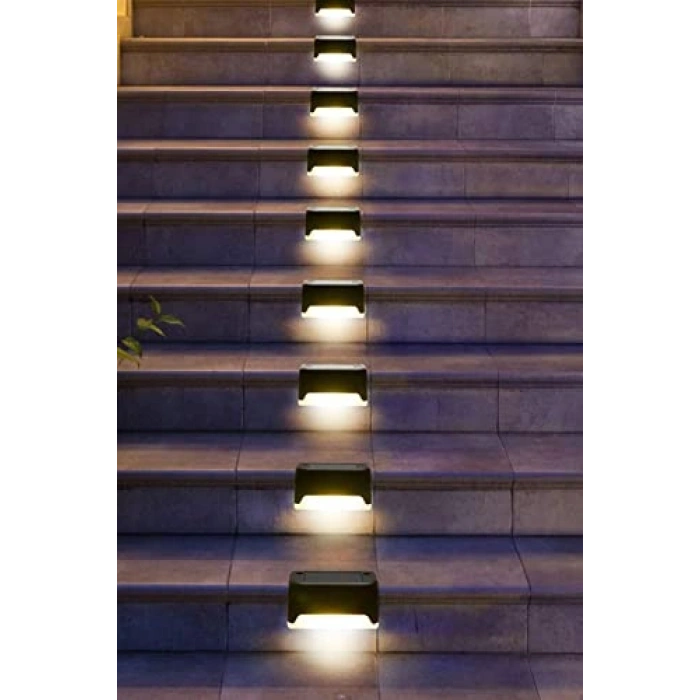 Güneş Enerjili Bahçe Lambası, 4lü Set, Led Aydınlatma