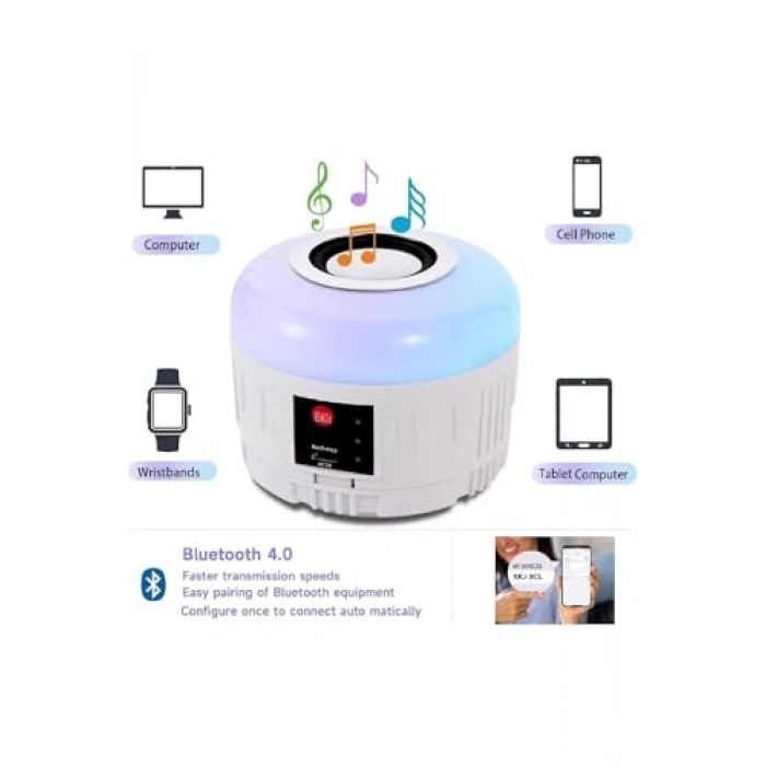 Güneş Enerjili Bluetooth Hoparlörlü Kamp Lambası, Kumanda ile