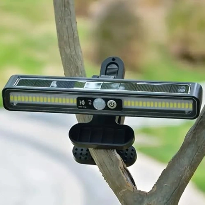 Güneş Enerjili Hareket Sensörlü LED Aydınlatma Seti