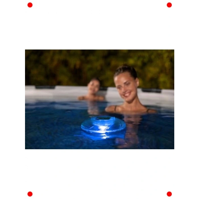 Güneş Enerjili Yüzen Havuz Lambası - 18 cm